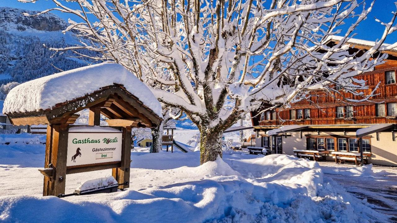 Gasthaus Roessli Brulisau Exterior photo